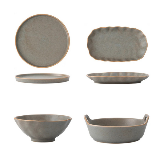 Prairie Farmhouse Conifer Ceramic Tischartikel