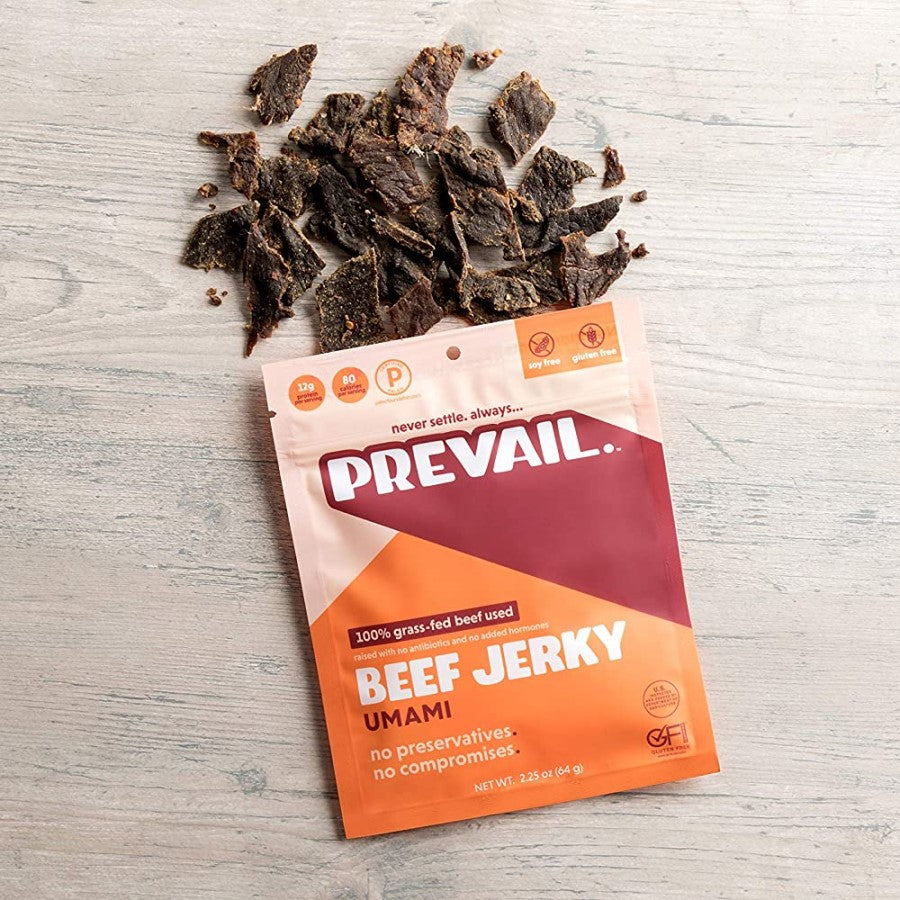 Prevail Grass-Fed Beef Jerky Umami 64 g
