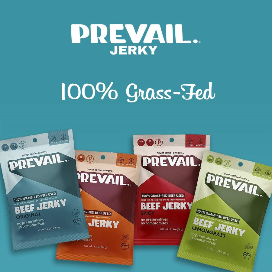 Prevail Grass-Fed Beef Jerky Lemongrass 64 g