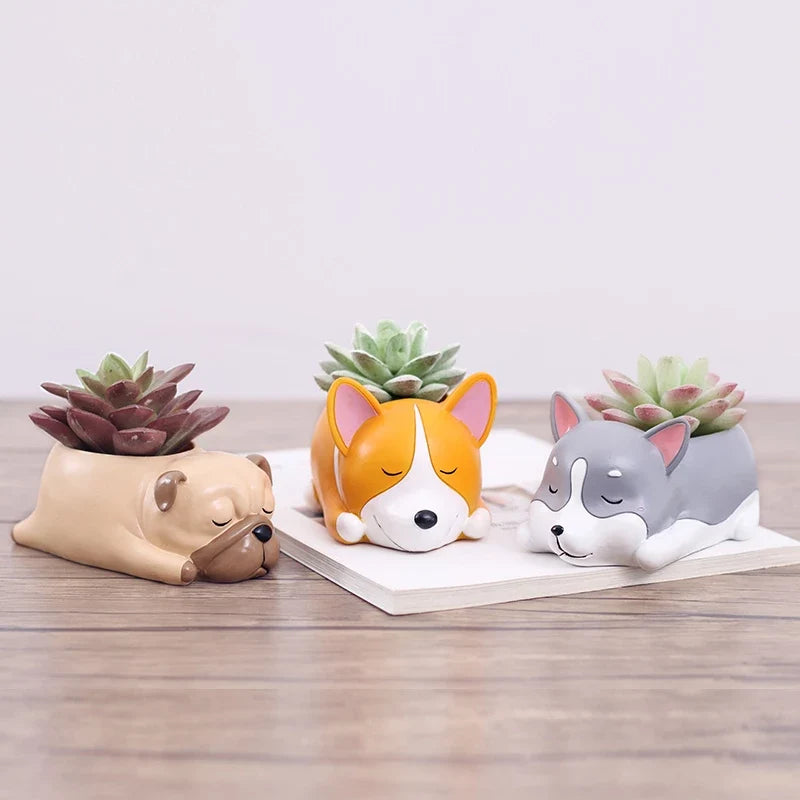 Adorable Tiere Mini Sukkulenten Bonsai Cactus Pflanzer Töpfe