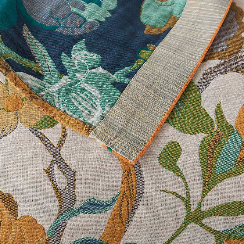 Schmetterlingshain Reversible Baumwoll Steppdecke Coverlet Leichte Bettwäsche