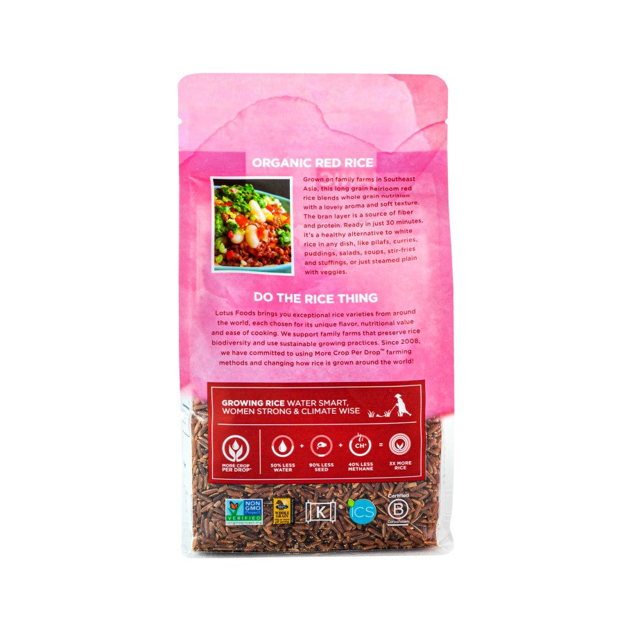 Lotus Foods Organic Erbstück Roter Reis 425 g