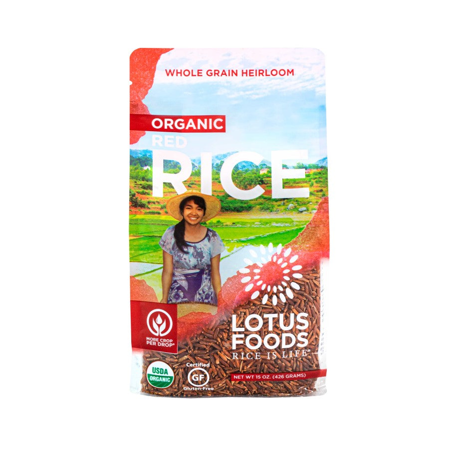 Lotus Foods Organic Erbstück Roter Reis 425 g