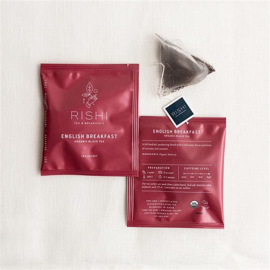 Rishi Tea Englisch Frühstück Organic Schwarz Tea 15 Sachets