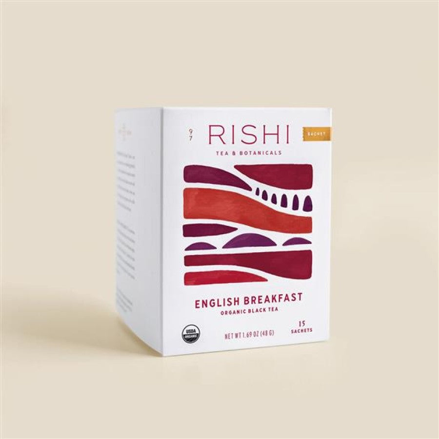 Rishi Tea Englisch Frühstück Organic Schwarz Tea 15 Sachets