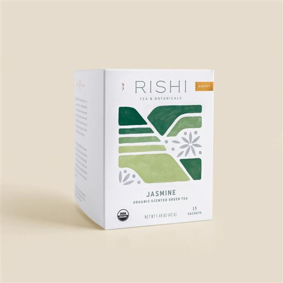 Rishi Tea Jasmin Bio Grüner Tee 15 Sachets