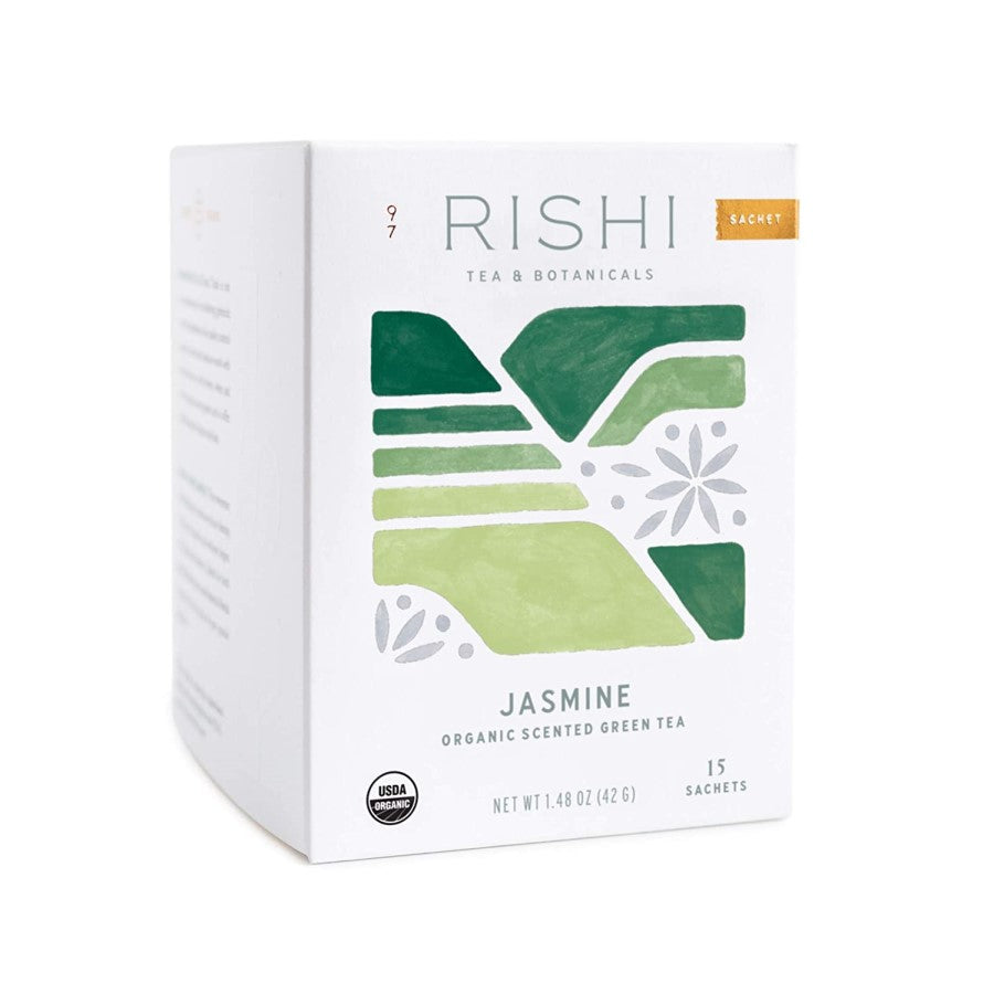 Rishi Tea Jasmin Bio Grüner Tee 15 Sachets