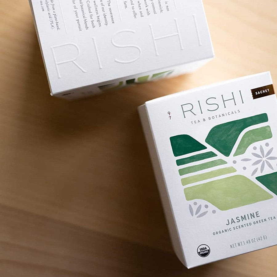 Rishi Tea Jasmin Bio Grüner Tee 15 Sachets