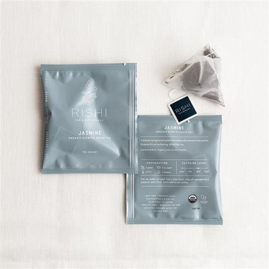 Rishi Tea Jasmin Bio Grüner Tee 15 Sachets