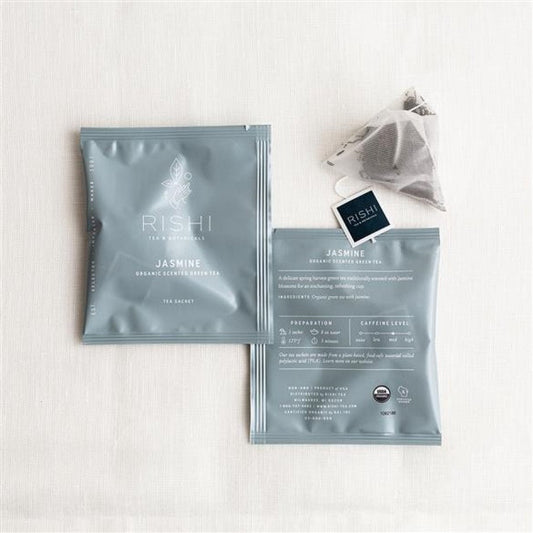 Rishi Tea Jasmin Bio Grüner Tee 15 Sachets