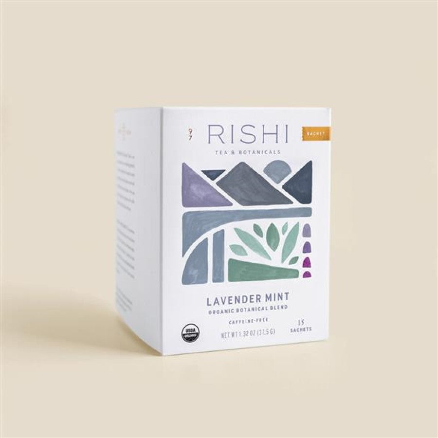 Rishi Tea Lavendel Minze Organische botanische Mischung 15 Sachets