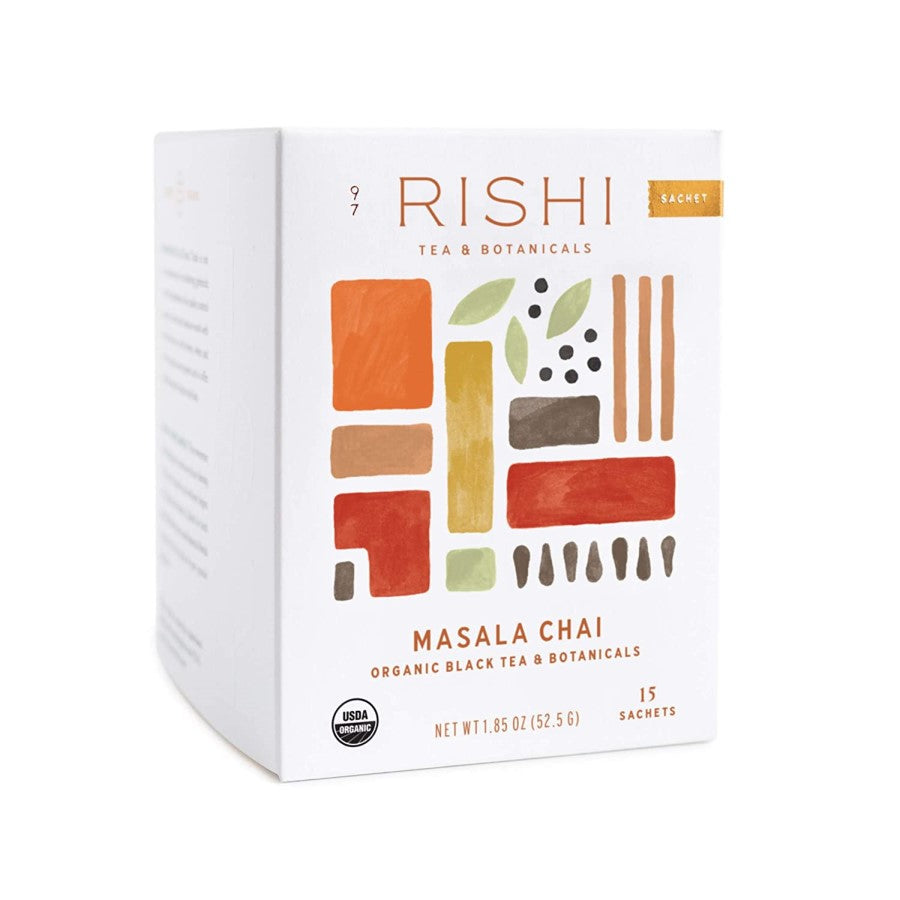 Rishi Tea Masala Chai Organischer Schwarztee 15 Beutel
