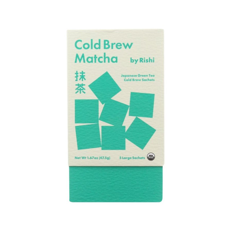 Rishi Tea Organic Cold Brew Matcha 5 Große Sachets