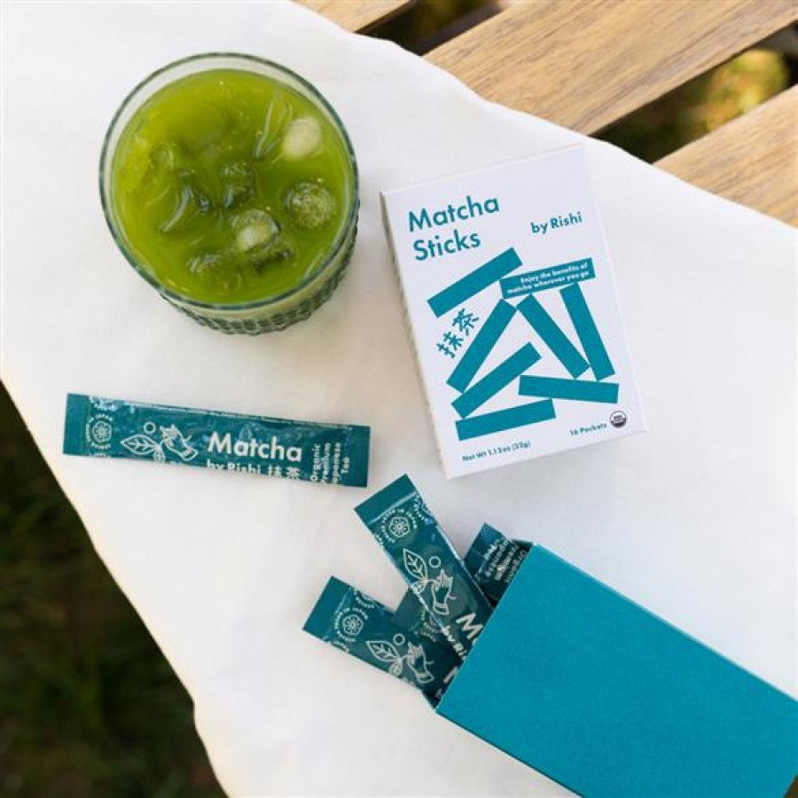 Rishi Tea Organic Matcha hält 16 Pakete