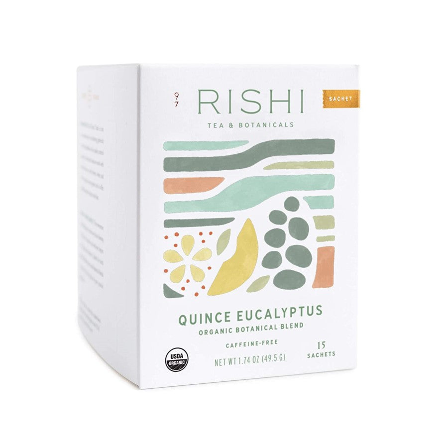 Rishi Tee Quince Eukalyptus Organische botanische Mischung 15 Sachets