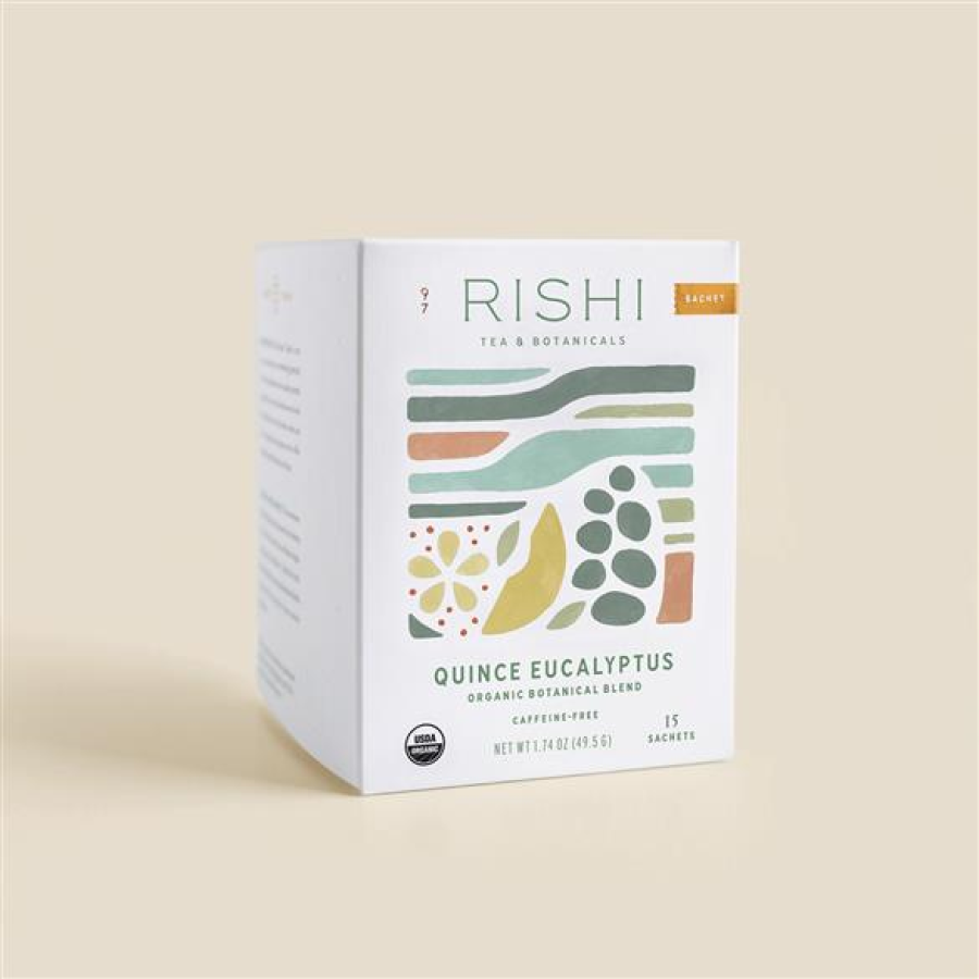 Rishi Tee Quince Eukalyptus Organische botanische Mischung 15 Sachets
