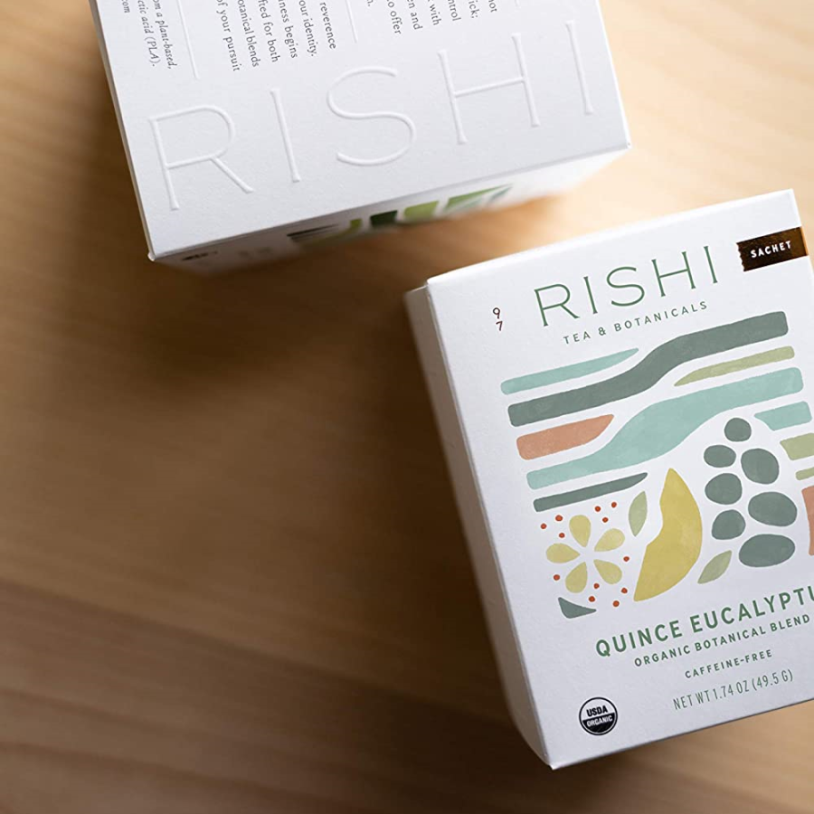 Rishi Tee Quince Eukalyptus Organische botanische Mischung 15 Sachets
