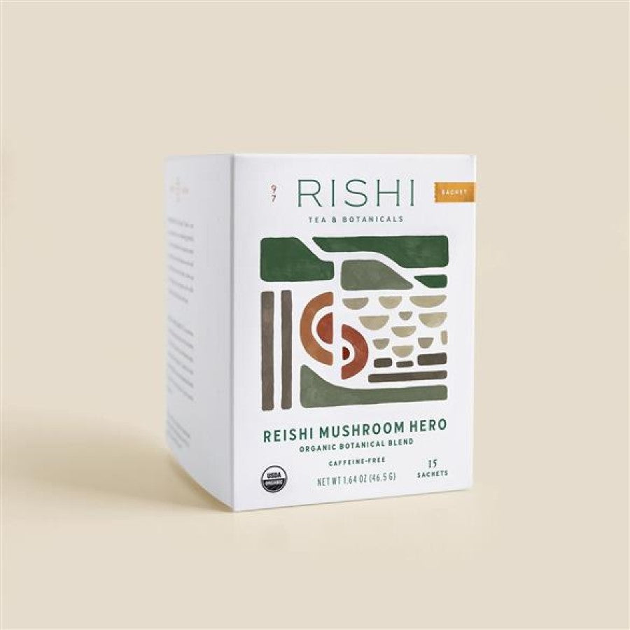 Rishi Tea Reishi Pilz Held Organische botanische Mischung 15 Sachets