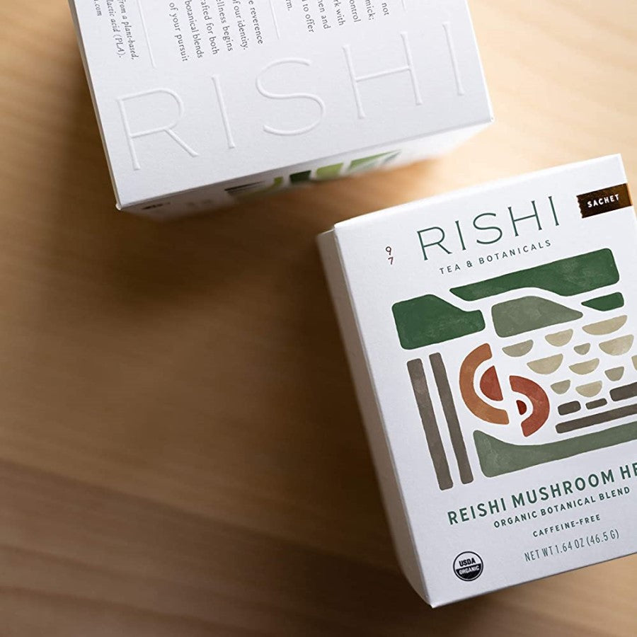 Rishi Tea Reishi Pilz Held Organische botanische Mischung 15 Sachets