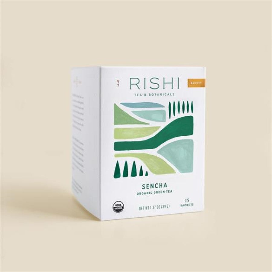 Rishi Tea Sencha Organic Grüner Tee 15 Sachets