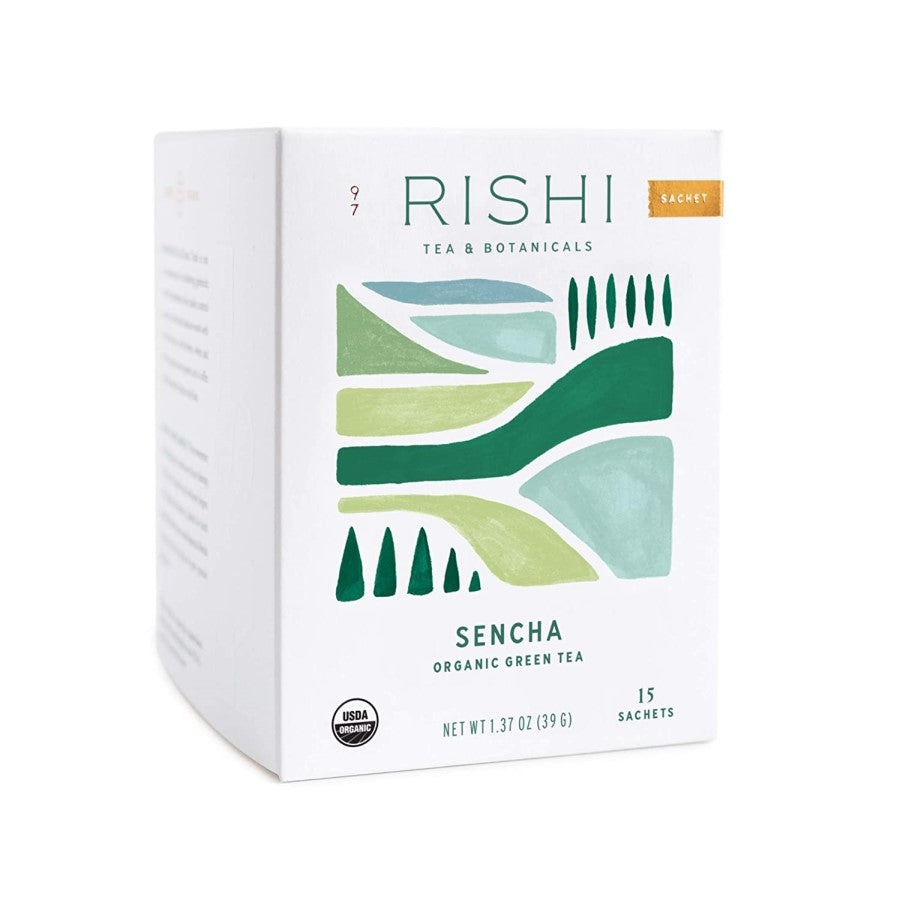 Rishi Tea Sencha Organic Grüner Tee 15 Sachets