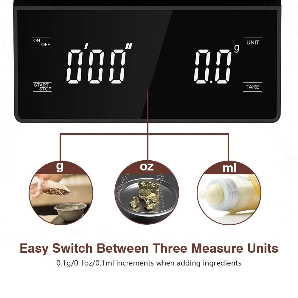 Moderne High Precision Digital Kitchen Food Scale