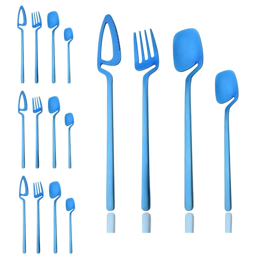Surreale Edelstahl-Flatware 16-teiliges Set
