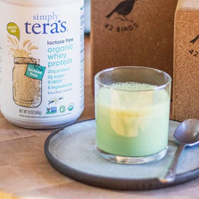 Einfach Tera's Laktosefrei Organisches Molkenprotein Bourbon Vanille 34 g