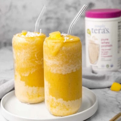 Einfach Teras Nicht-GVO-reine Molke Protein Plain Ungesüßt 34 g