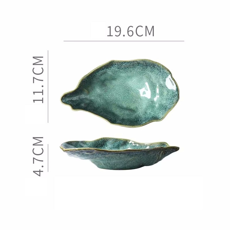 Seashore Oyster Formte Keramik Dekorative Serveware