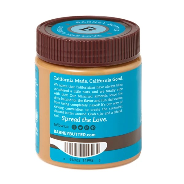 Barney Butter Mandel Butter glatt 283 g