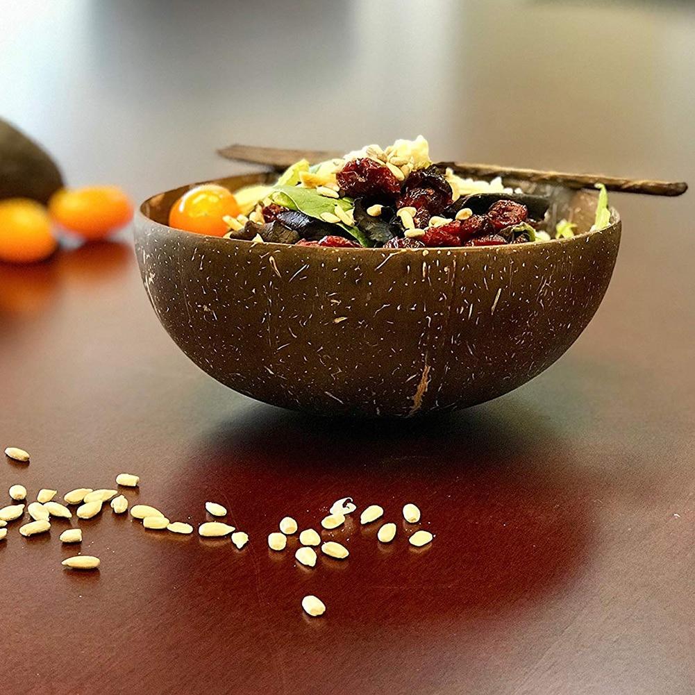 Natürliche Kokosnussschale Smoothie Bowl