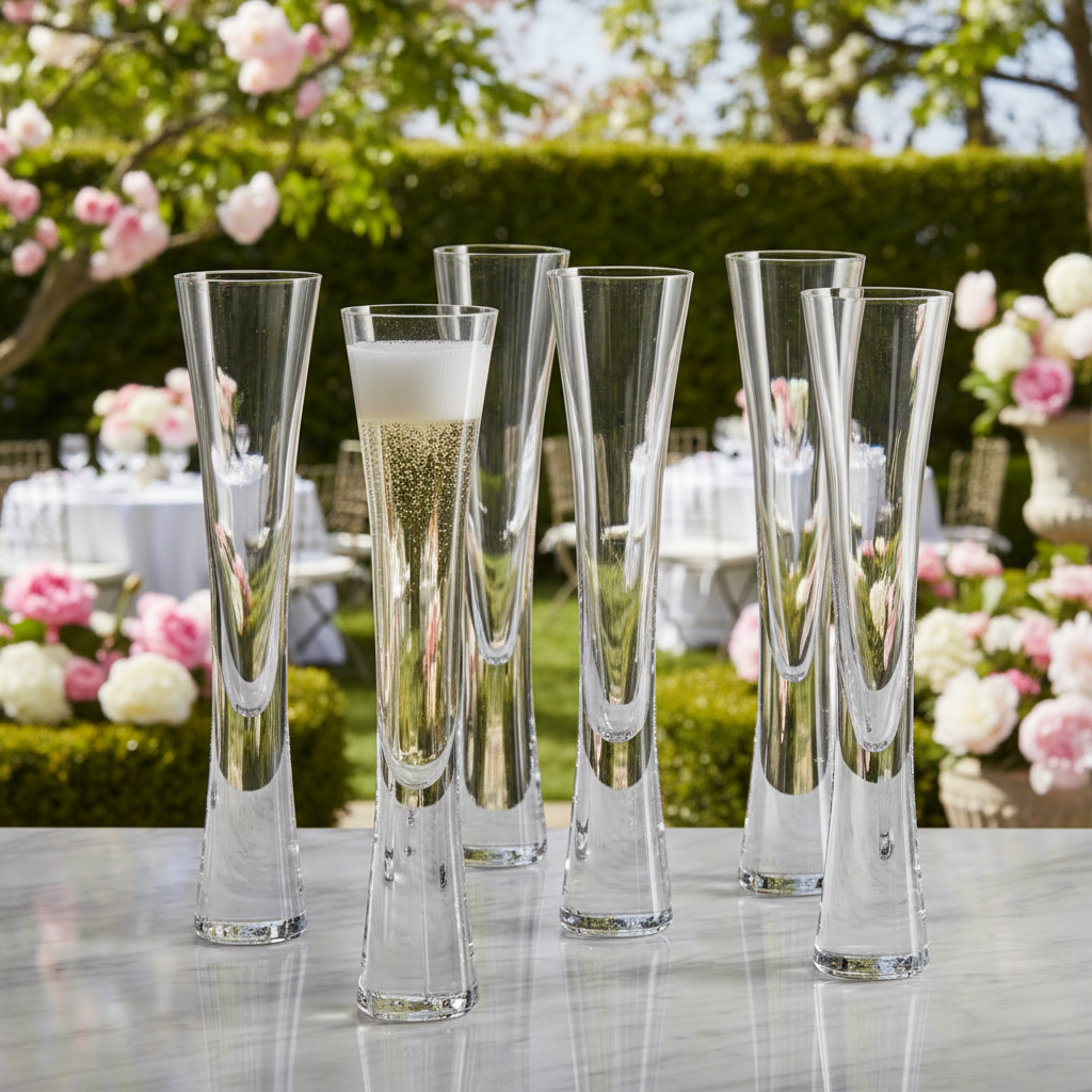 Aspire Sleek Moderne Champagner-Glasflöten