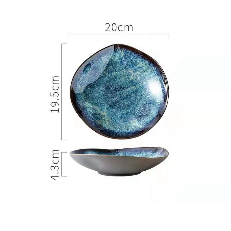 Stellar Ocean Irregular geformtes Keramikgeschirr