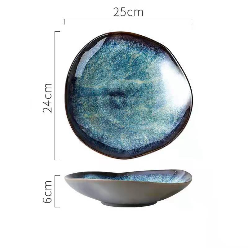 Stellar Ocean Irregular geformtes Keramikgeschirr