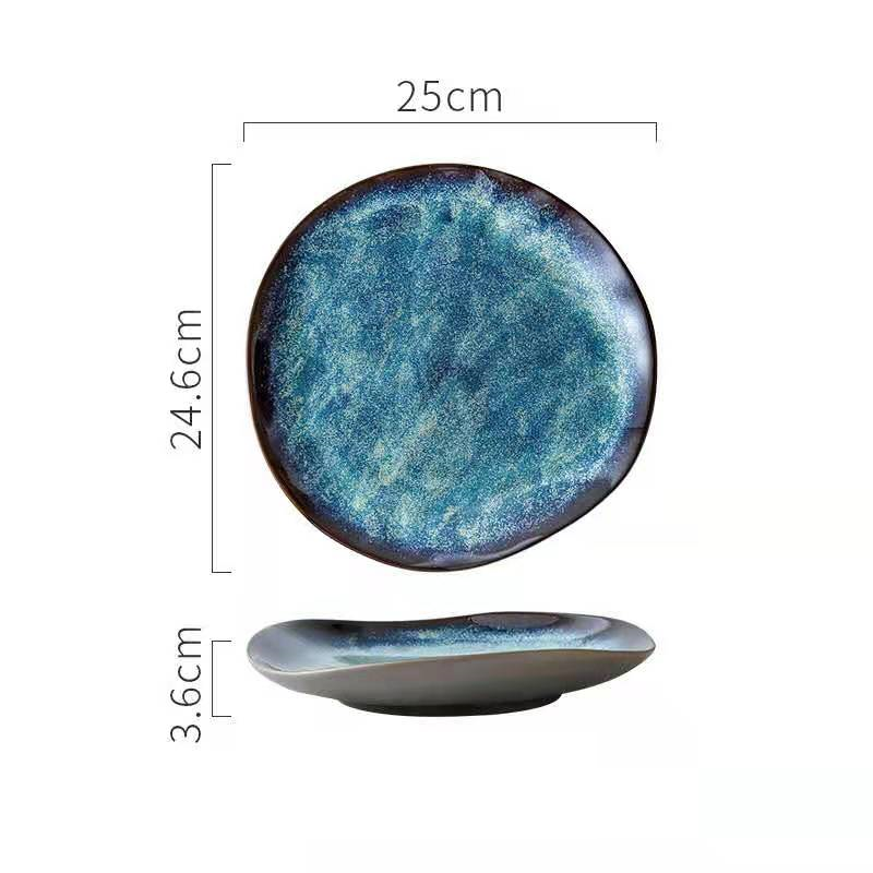 Stellar Ocean Irregular geformtes Keramikgeschirr