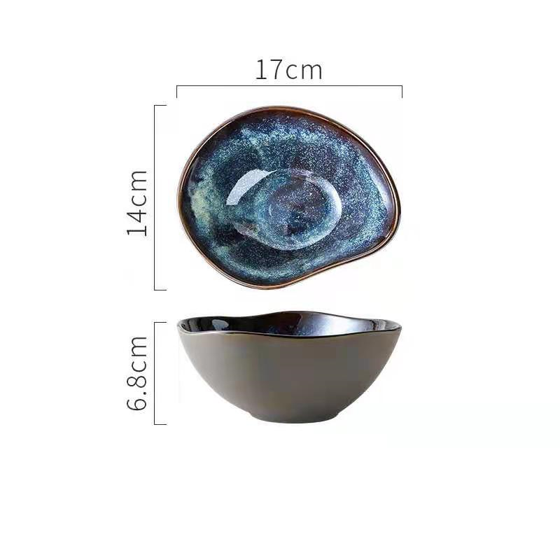 Stellar Ocean Irregular geformtes Keramikgeschirr