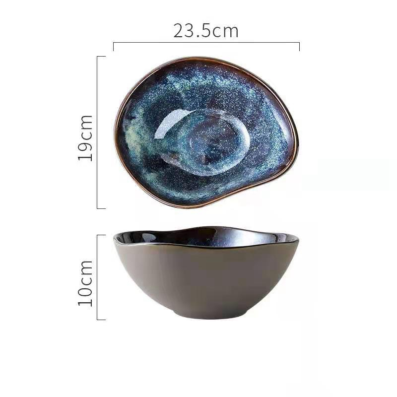 Stellar Ocean Irregular geformtes Keramikgeschirr
