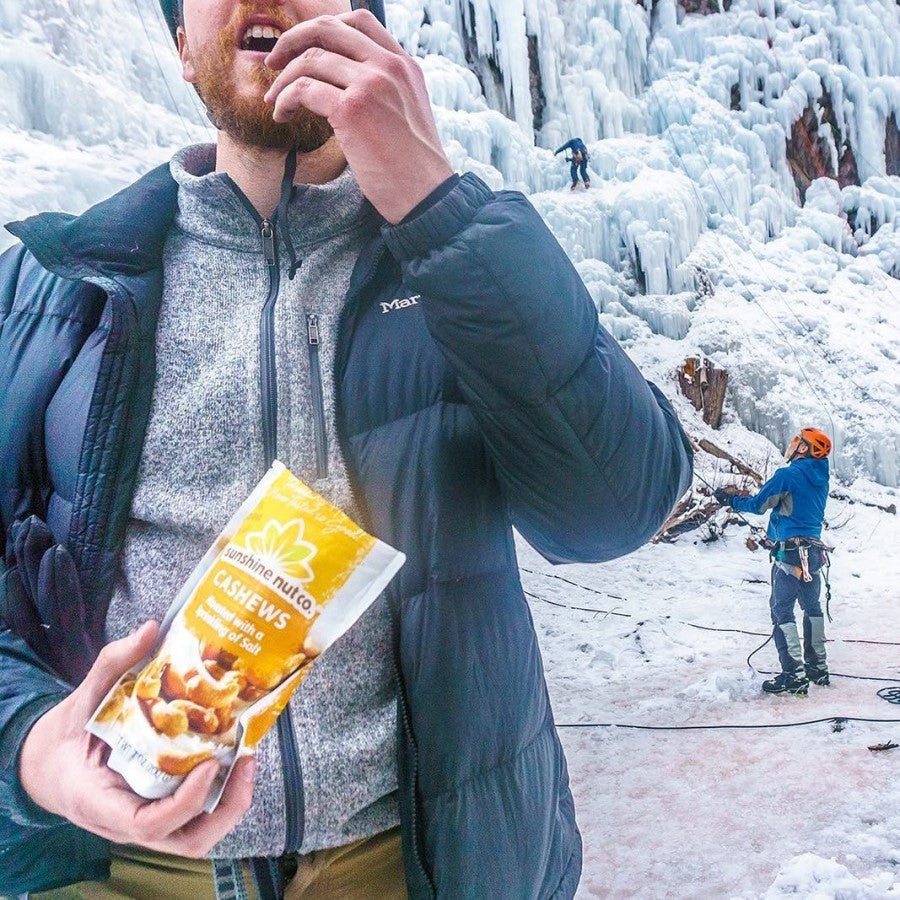 Sunshine Nut Co Whole geröstete Cashewnüsse, die Salz 198 g streuen
