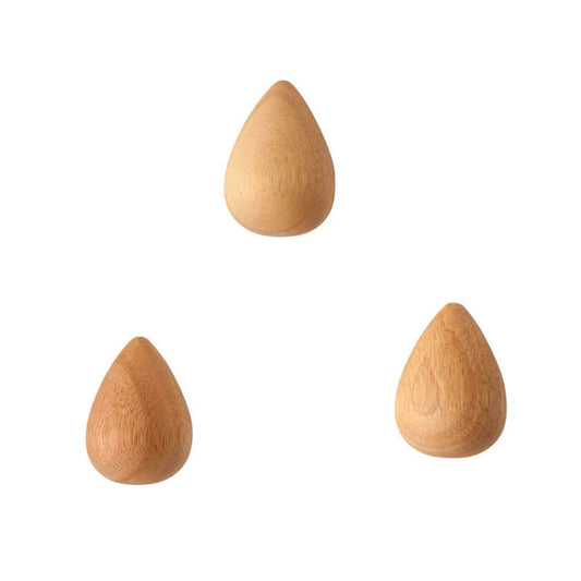Surreal Raindrop Wood Wall körpernah Hook