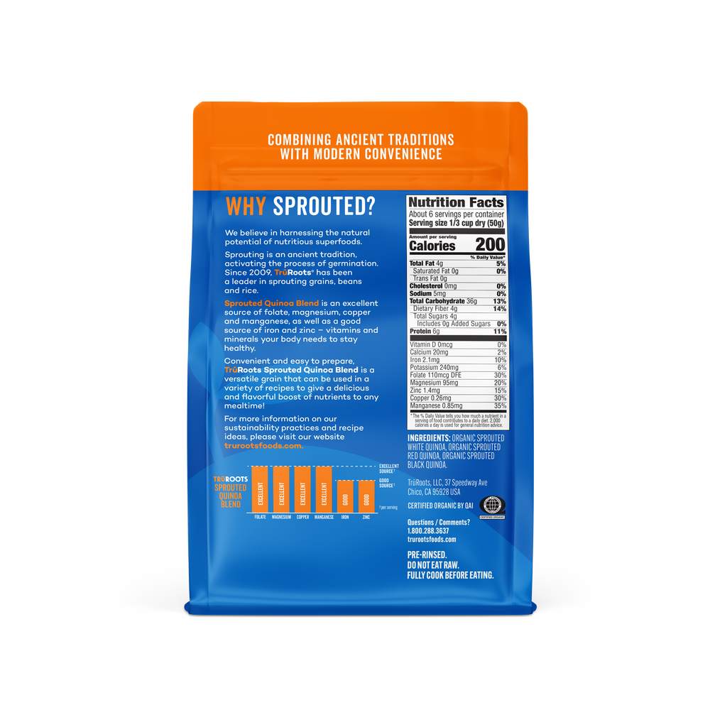 TruRoots Organic Sprouted Quinoa Blend 312 g