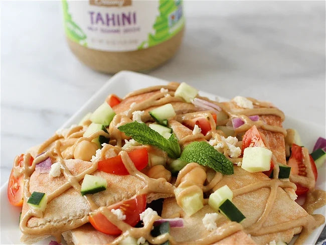 Wieder einmal nicht-GVO-Sesamsam Tahini ungesüßt 454 g
