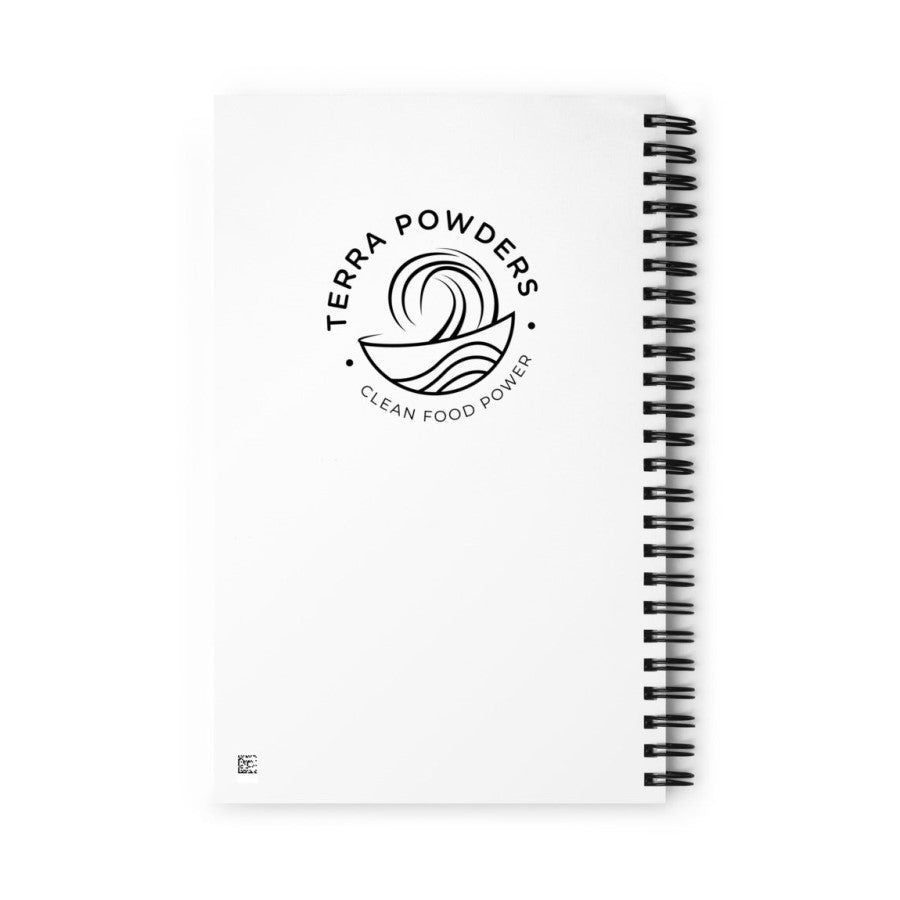 Clean Food Powered Spiral Notebook