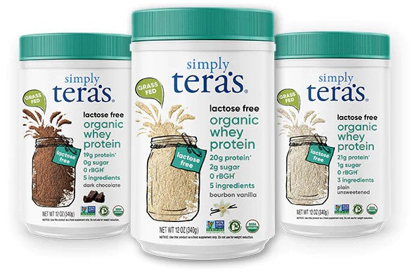 Einfach Tera's Laktosefrei Organisches Molkenprotein Bourbon Vanille 34 g