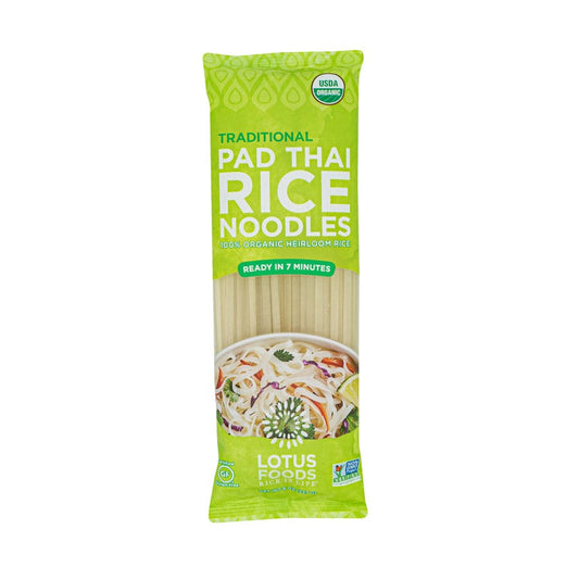 Lotus Foods Organische traditionelle Pad Thai Reisnudeln 227 g