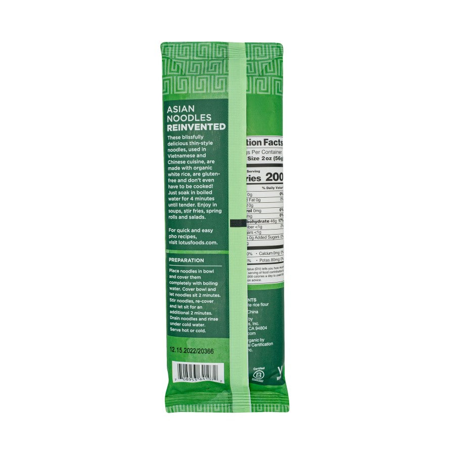 Lotus Foods Organic Traditionelle Pho Reisnudeln 227 g