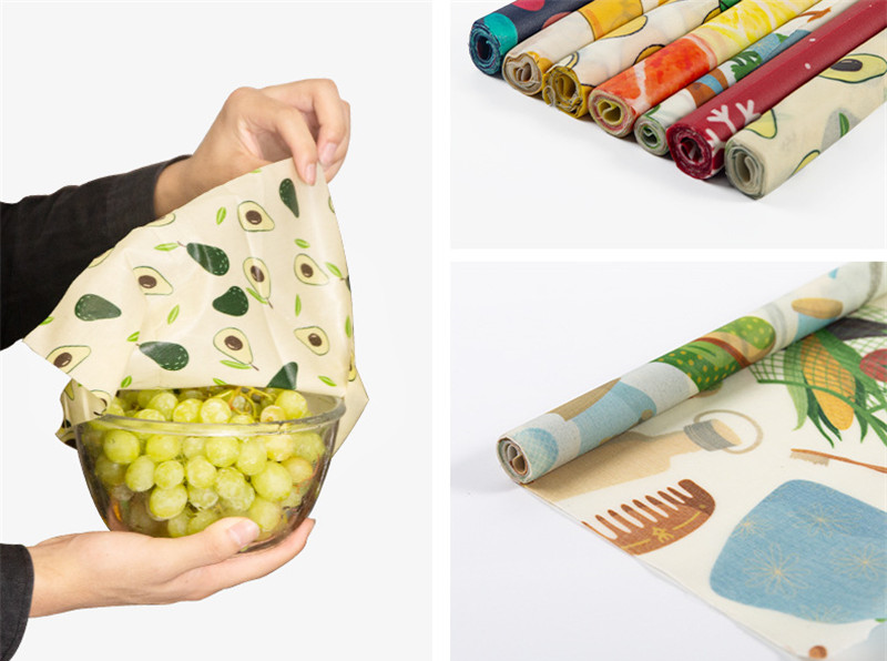 Beeswax Wrap Single Roll - Mehrfachdrucke