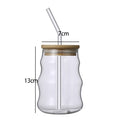 Glasgetränk Tumblers mit Bambus Lids & Straws