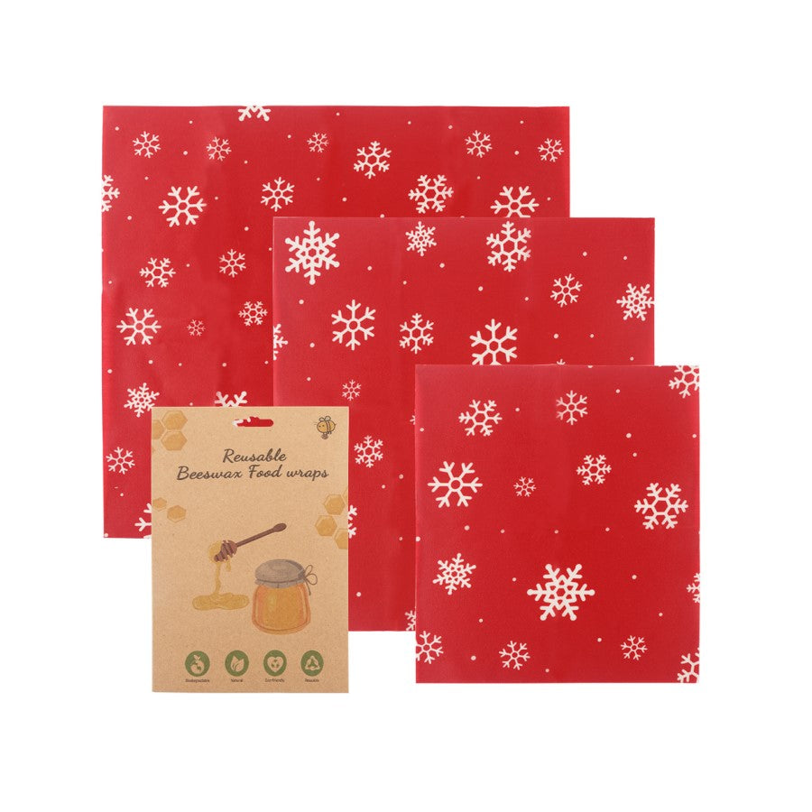 Bienenwachs-Wrap Assorted 3 Packung - Mehrere Drucke