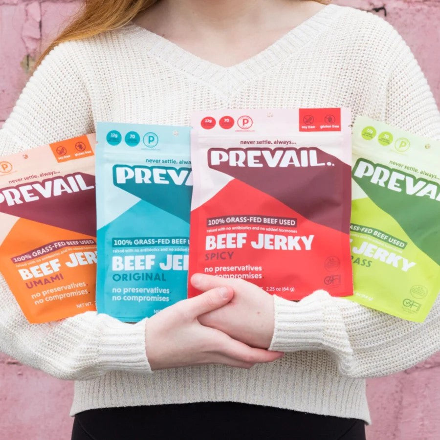 Prevail Grass-Fed Beef Jerky Lemongrass 64 g